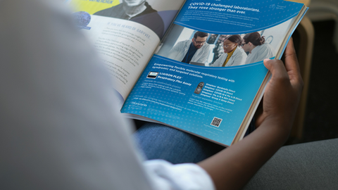 Magazine Advertisement Print Design - Diasorin