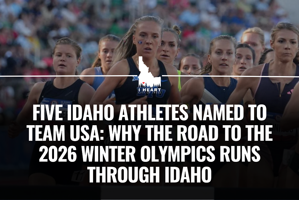 Five Idaho Athletes Named to Team USA: Why the Road to the 2026 Winter Olympics Runs Through Idaho