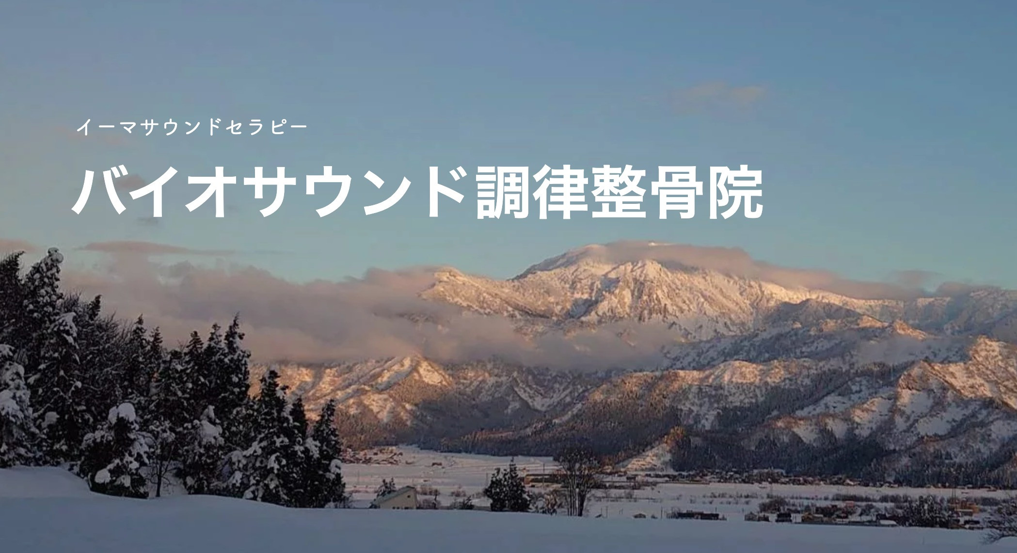 バイオサウンド調律整骨院 | イーマサウンド施術