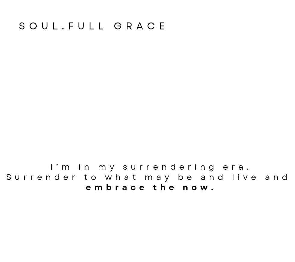 Thumbnail: SURRENDER affirmation - SOUL.FULL GRACE