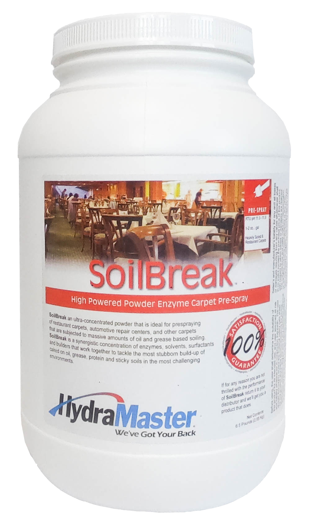 Soil Break - HydraMaster - 950-120-B, 6.5 Lb. Jar