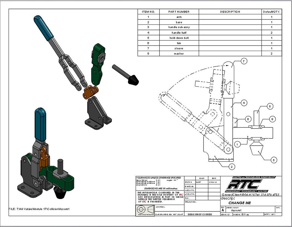 Fixture Assembly