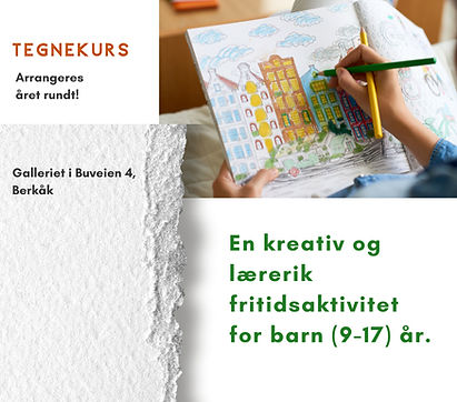 Kids Drawing courses flyer.