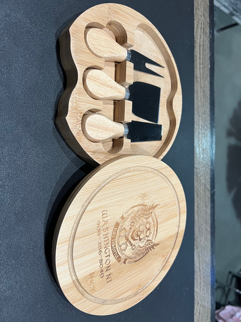 Thumbnail: Full Throttle Cheese Board - Wooden 