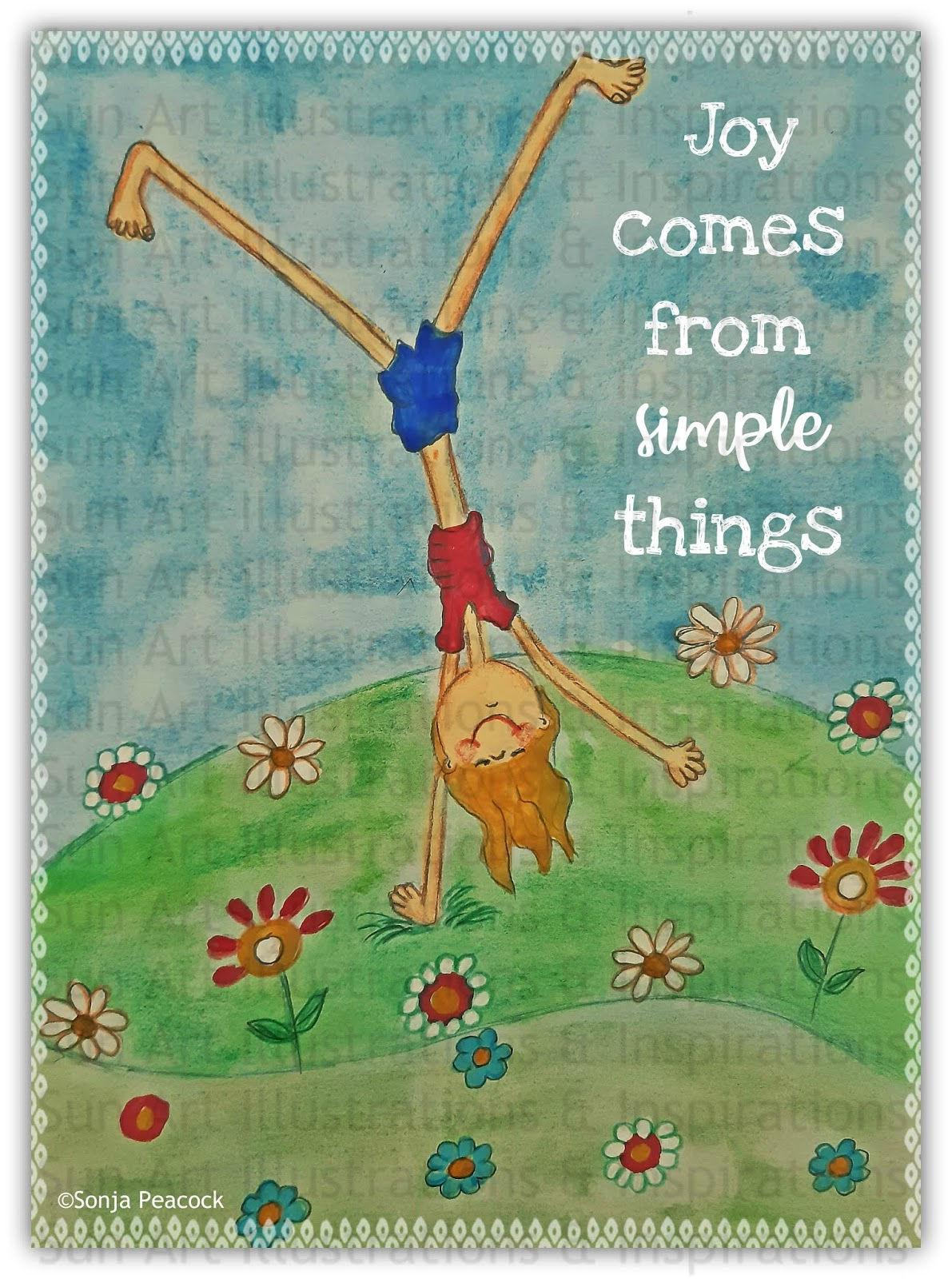 Joy comes from simple things