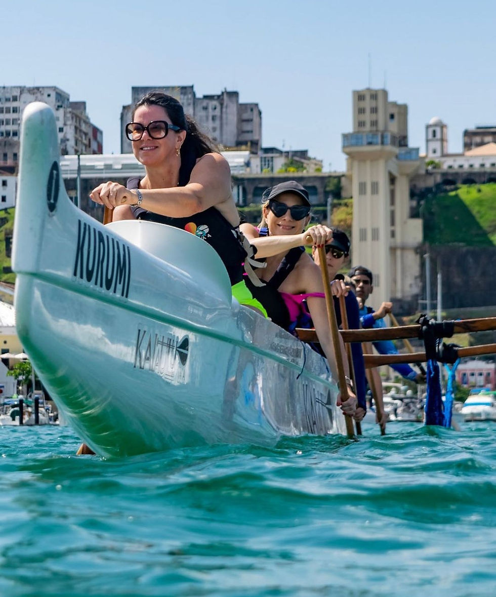 Primeiro desafio de remo e boxing em Salvador chega à Praia da Preguiça