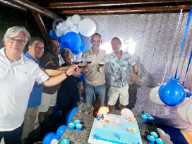 AIC celebra 64 anos com festa em terra e no mar