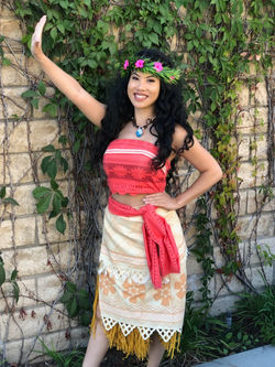 polynesian princess for party