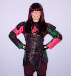 Mal Birthday Party Character