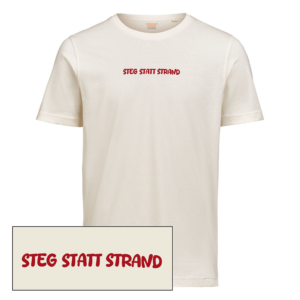 Miniaturbild: Steg statt Strand - Premium Bio Baumwolle