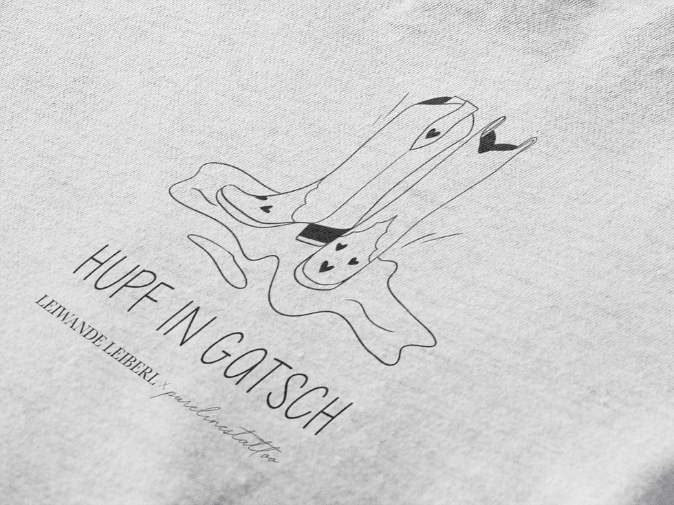 Miniaturbild: Hupf in Gatsch Shirt [purelines Edition] - Nachhaltige Bio Baumwolle