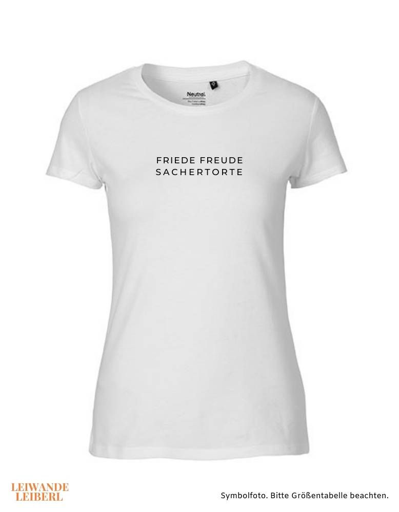 Miniaturbild: Sachertorte Shirt – Premium Bio Baumwolle