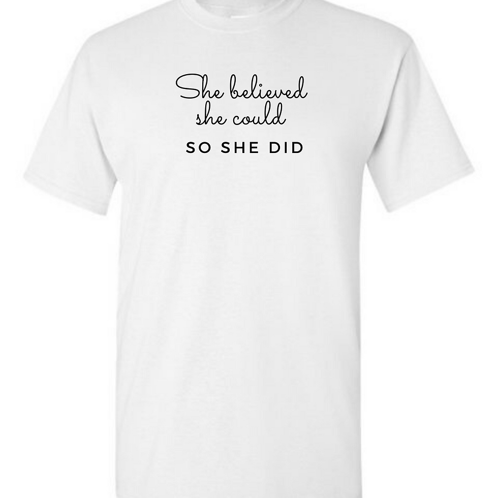 Thumbnail: She Believed She Could