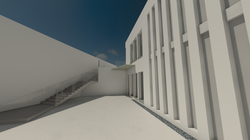 Exterior P0 hacia escaleras