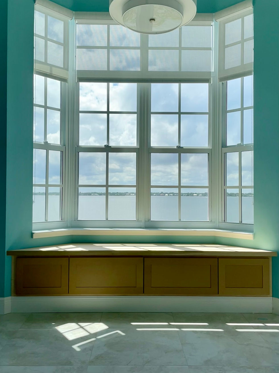 Bay Window Bench & Drawer System