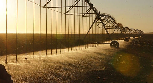 Photo 1 - Agriculture Center Pivot Irrigation on Curry County Ranch - Photo Credit Danny F