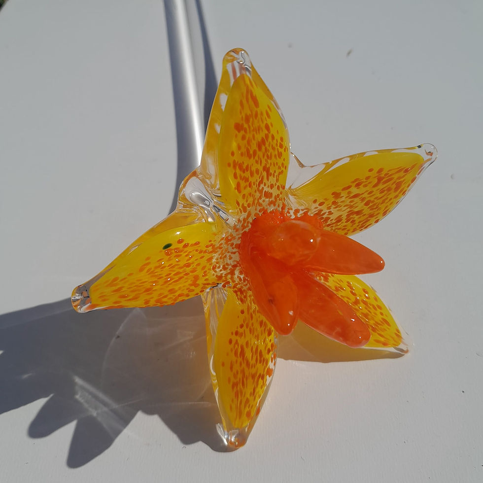 Miniature : Fleurs en cristal