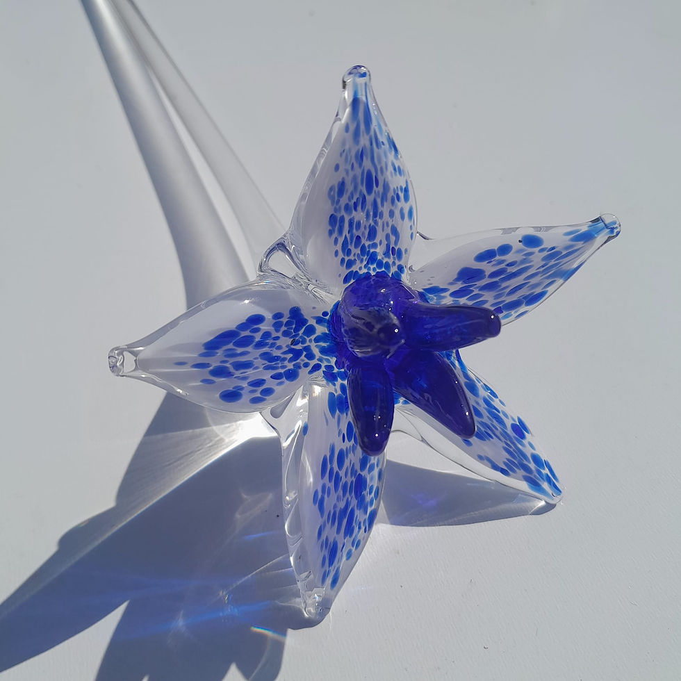 Miniature : Fleurs en cristal