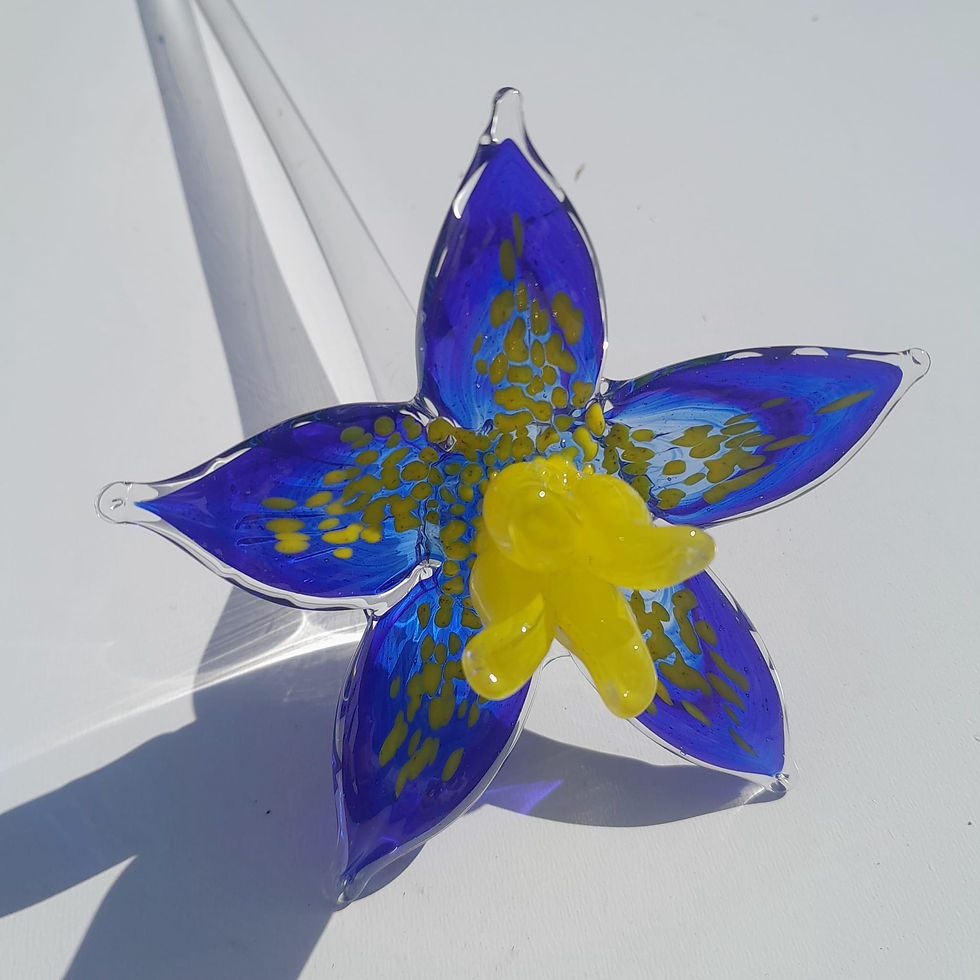 Miniature : Fleurs en cristal