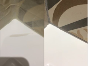 Damaged Shower Tray