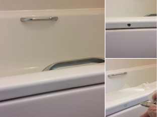 Steel Bath Chip Repair