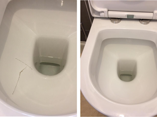 Damaged WC