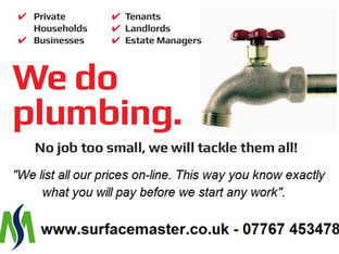 Full Plumbing Service Available