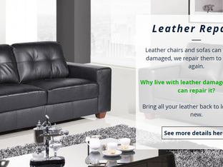 NEW - Leather Repair Service
