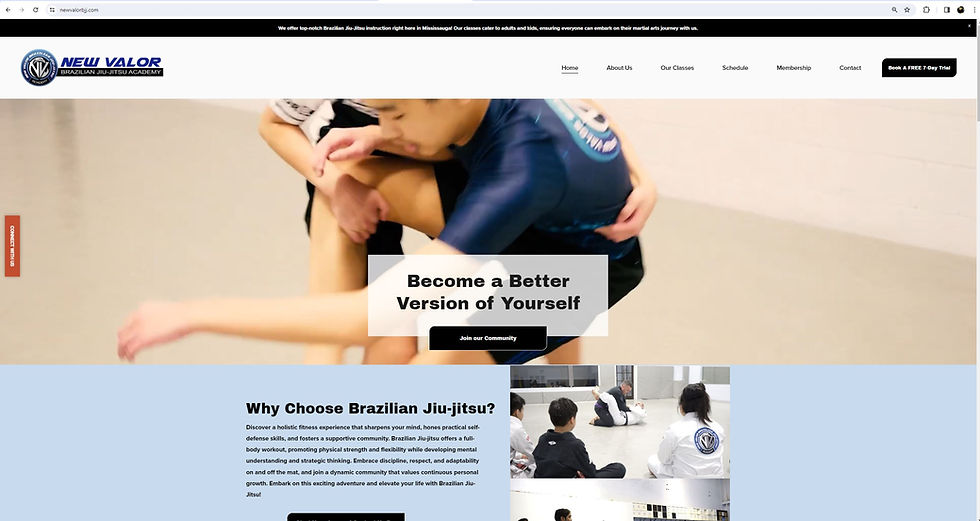 New Valor Brazilian Jiu-Jitsu Academy