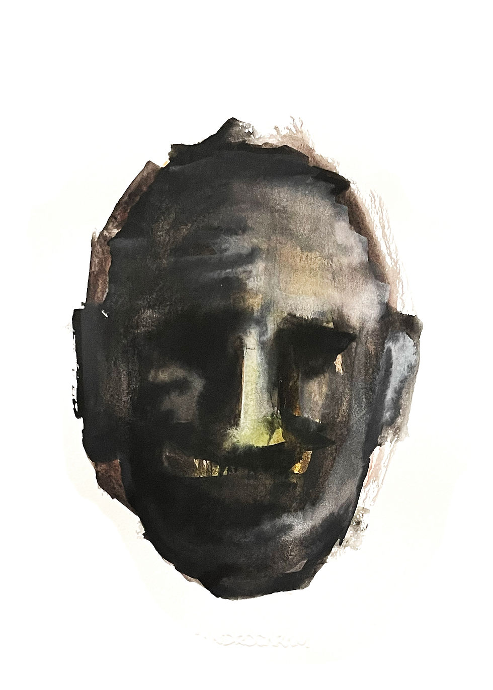 Miniatura: CARA A CARA - Rosto Aquarela 15
