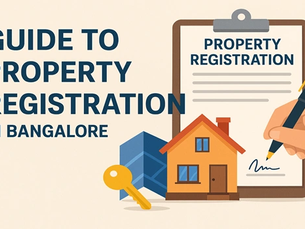 Complete List of Documents Required for Property Registration in Bangalore