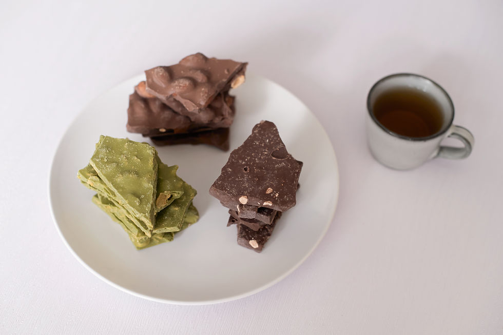 縮圖：碎片巧克力-杏仁口味