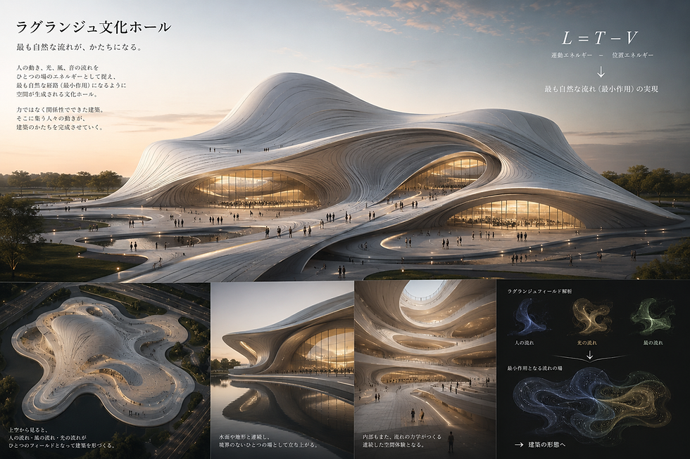 “空間そのものが法則になる建築”