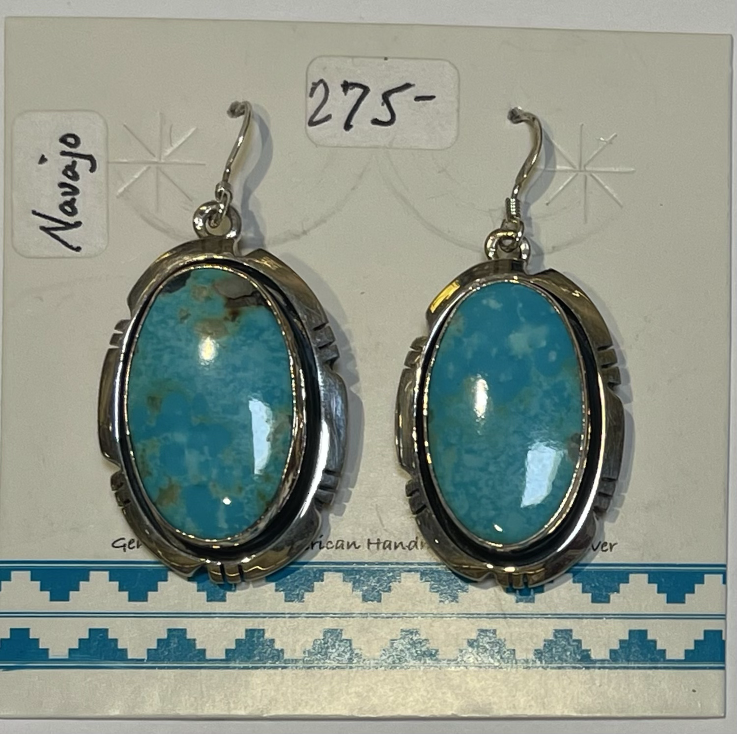 Navajo Turquoise Earrings