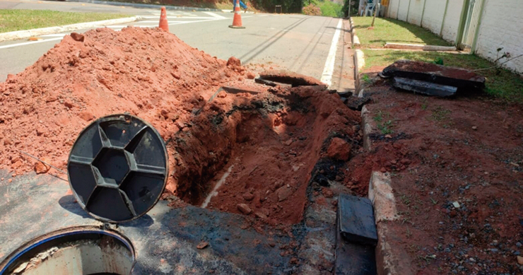 Prefeitura inicia obra de substituição de adutora de água na Vila Omizollo LOUVEIRA
