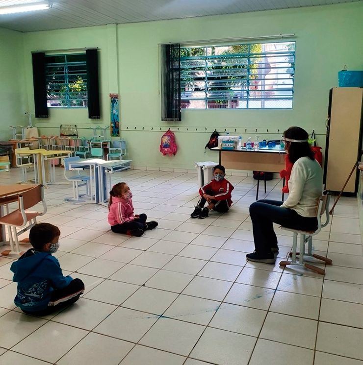 Secretarias de Educação e de Saúde atualizam protocolo sobre Covid-19 nas escolas VINHEDO
