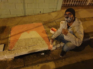 Intervenção Cultural da Secretaria de Cultura de Louveira impacta as ruas da cidade