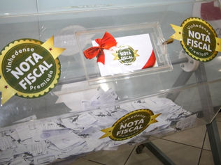 1º Sorteio do Nota Fiscal Premiada Vinhedense ocorre neste sábado na Praça de Sant’Ana