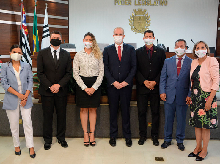 Câmara elege Rodrigo Paixão presidente para o primeiro biênio da 18ª Legislatura Vinhedo