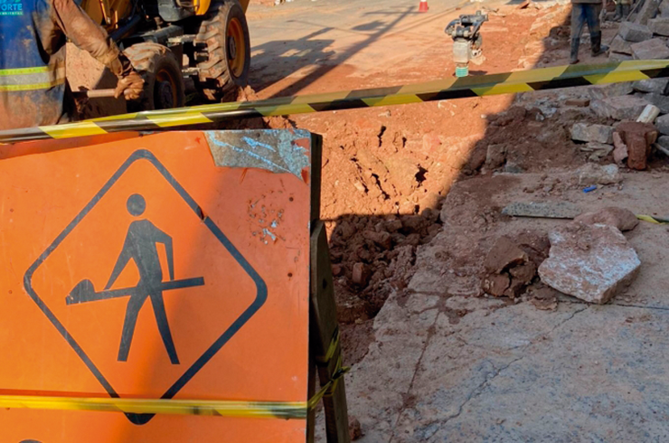 Trecho da Rua Tiradentes será fechado das 8h às 12h nesta quarta-feira, 23 LOUVEIRA