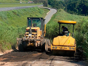 Vinhedo e Itupeva recuperam trecho de terra da estrada intermunicipal