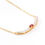 Thumbnail: 0.35 TCW Rubies & Diamonds 18K Gold Plated Necklace