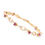 Thumbnail: 1.30 TCW Diamonds & Ruby 18K Gold Plated Sterling Sliver Bracelet