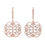 Thumbnail: 1.28 TCW Diamonds 14K Rose Gold Earrings