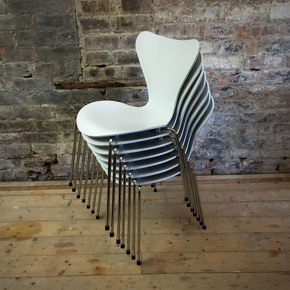 Thumbnail: Arne Jacobsen Series 7 chairs. SOLD
