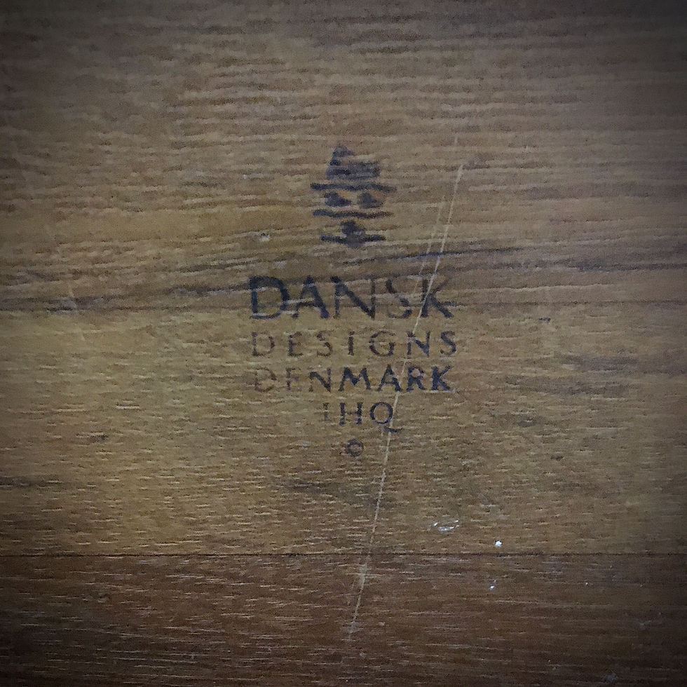 Thumbnail: Dansk large  teak fruit bowl. Designed by Jens Quistgaard. SOLD