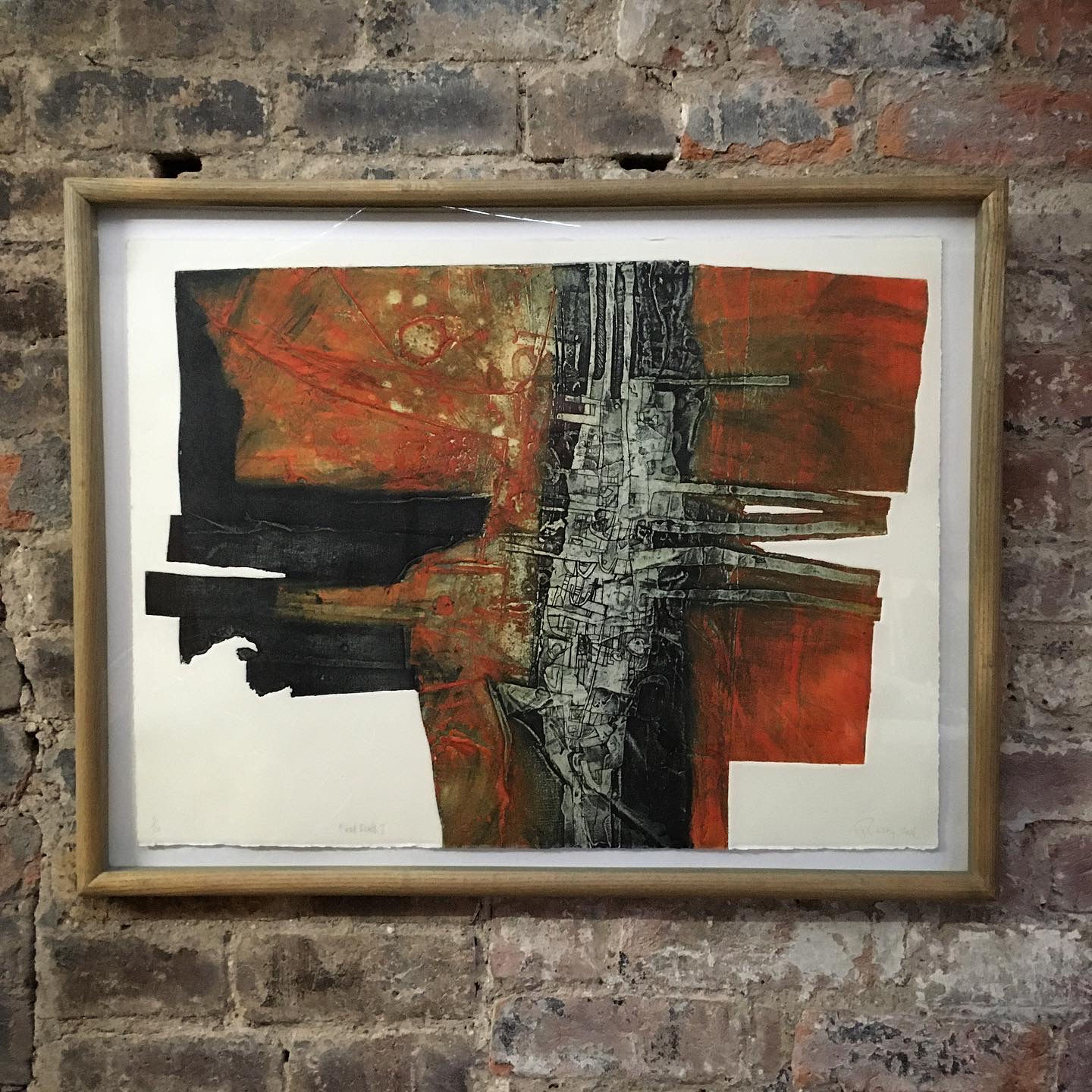 Peter Wray RE, 'Fired Earth II', 2007. Cerragraph. 11/20. SOLD