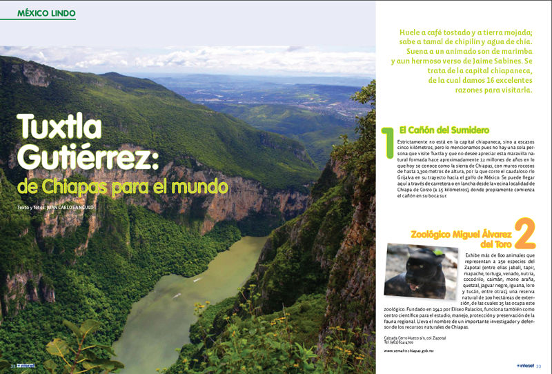 Reportaje para Revista Interjet