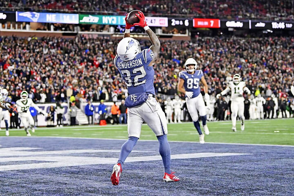 Patriots Player Spotlight: Tre Henderson Explodes for Second Big Game