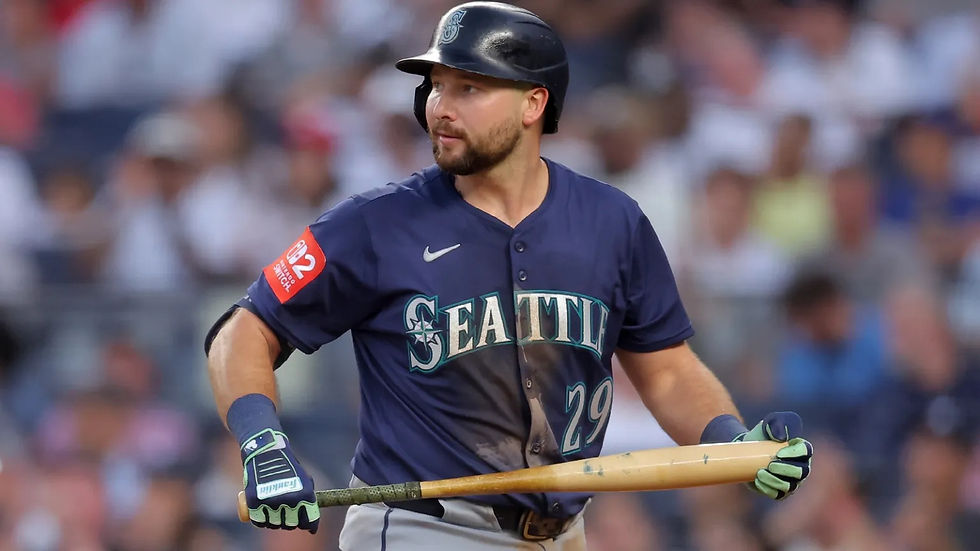 Photo Caption: Cal Raleigh stepping up plate against the Detroit Tigers in Game 3 of the ALDS on October 7, 2025. Photo Credit: Brad Penner/Imagn-Images.